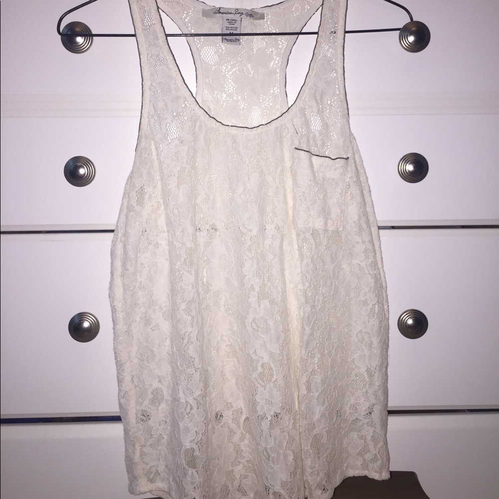 lacy tank top